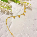 18k Flores Convallariae Bracelet Women, Wedding Birthday Anniversary