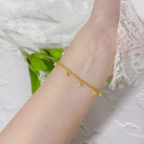 18k Flores Convallariae Bracelet Women, Wedding Birthday Anniversary