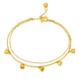 18k Flores Convallariae Bracelet Women, Wedding Birthday Anniversary
