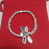 925 Silver Butterfly Bracelet Women's Jewelry Gift