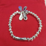 Electroplating 925 Silver Butterfly Bracelet Female Jewelry Gift