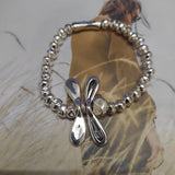 925 Silver Butterfly Bracelet Women's Jewelry Gift