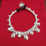 925 Silver Green Crystal Bracelet Jewelry