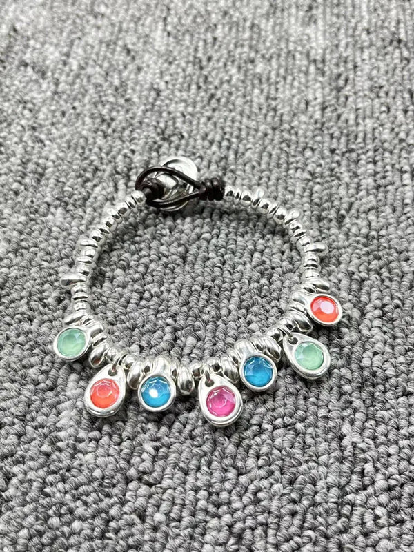 925 Silver Crystal Bracelet Jewelry