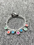 925 Silver Crystal Bracelet Jewelry