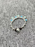 925 Silver Crystal Bracelet Two-color Jewelry