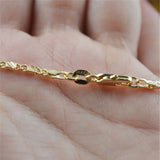 18K Filled Necklace 16-30 Inch Jewelry Chain