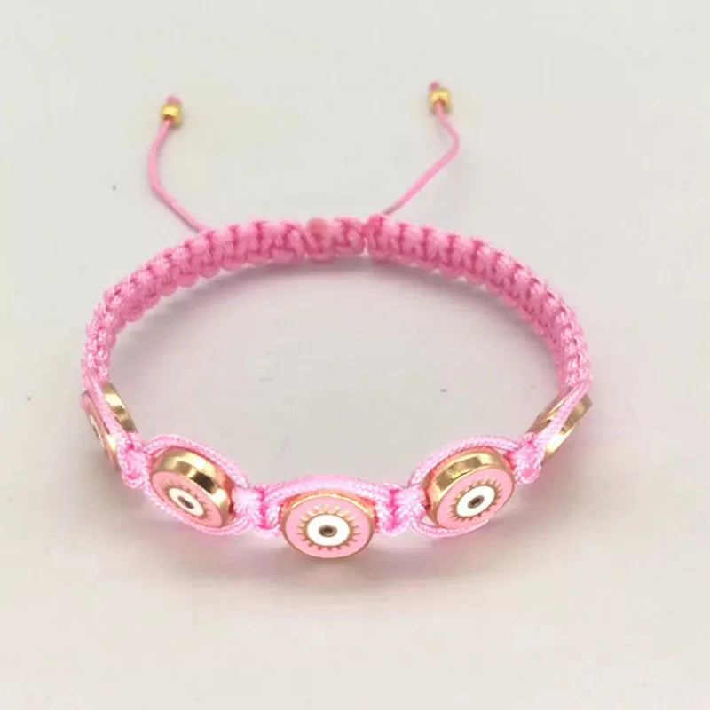 Hand Woven Evil Eye Beaded Bracelet Gift