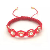 Hand Woven Evil Eye Beaded Bracelet Gift