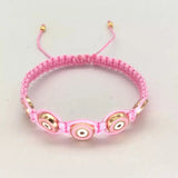 Hand Woven Evil Eye Beaded Bracelet Gift