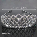 Tiara Crown Wedding Hair Accessories Princess Bridal Rhinestone Tiara Gift