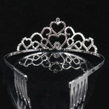 Tiara Crown Wedding Hair Accessories Princess Bridal Rhinestone Tiara Gift