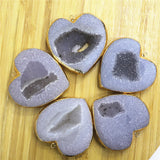 Agates Pendant Jewelry Five-pointed Star Guardian Peach Heart Moon Necklace