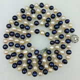 Pink Freshwater Pearl Necklace 36 Inch Fine Jewelry