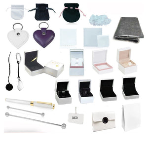 High-Quality Logo Ring Necklace Jewelry Box