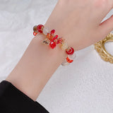 Agate Crystal Beaded Bracelets for Women YBR571