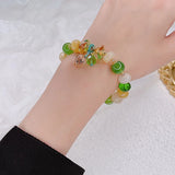 Agate Crystal Beaded Bracelets for Women YBR571