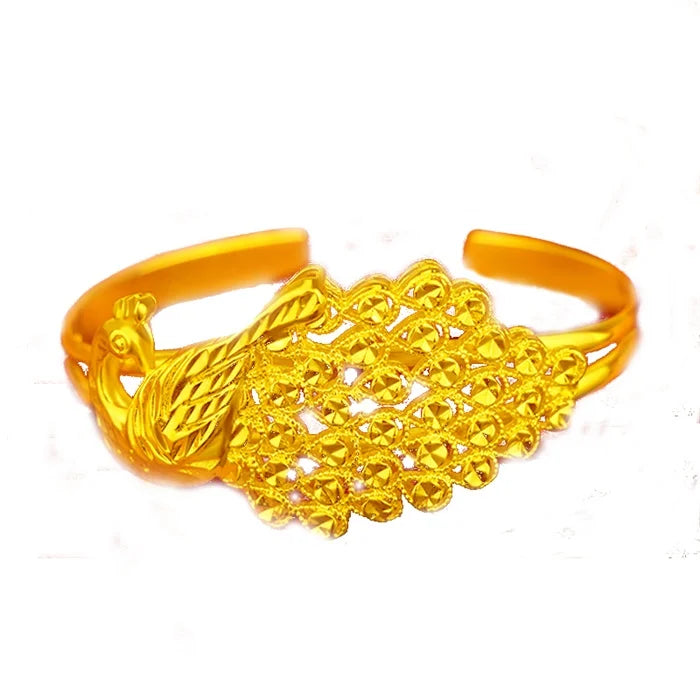 Hollow Peacock Bangle - Do Not Fade Bangles Bracelet for Women