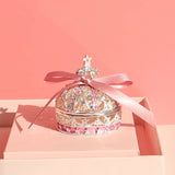 Princess Crown Ring Jewelry Box Small Gift Proposal Marriage Ring Box