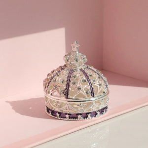 Princess Crown Ring Jewelry Box Small Gift Proposal Marriage Ring Box