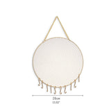 Metal Grid Shape Earring Holder Wall Mounted Hanging Jewelry Organizer