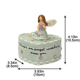 Heart Shape Jewelry Storage Case Organizer Box Mother's Gift