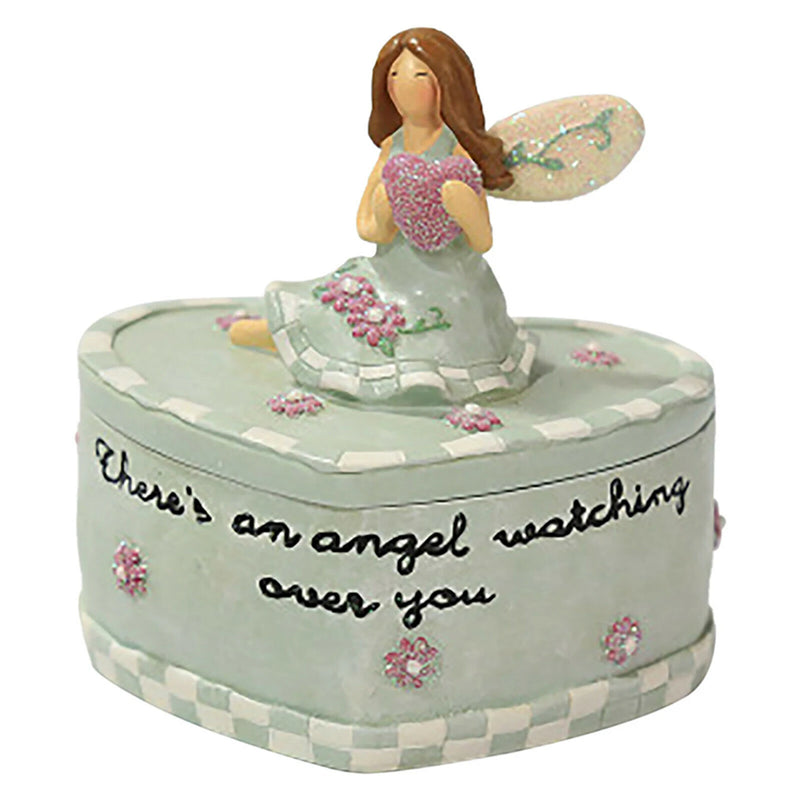Heart Shape Jewelry Storage Case Organizer Box Mother's Gift