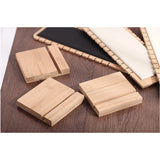 Bamboo Suede Necklace Holder Stand