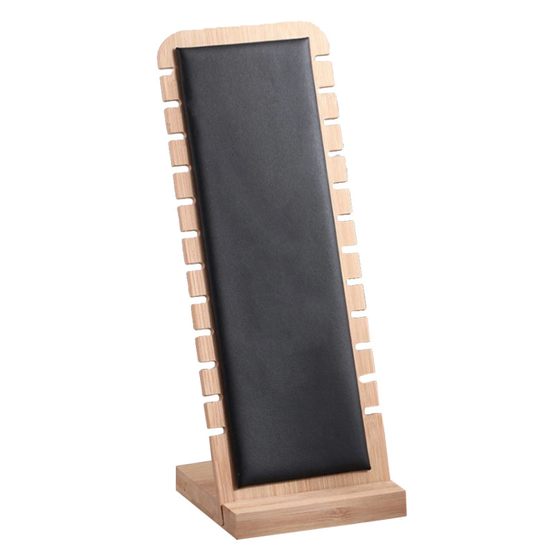 Bamboo Suede Necklace Holder Stand