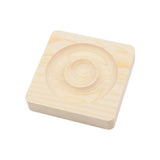 Wooden Jewelry Display Plate Bracelet Holder Showcase