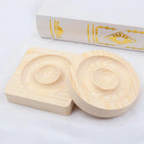 Wooden Jewelry Display Plate Bracelet Holder Showcase