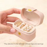 Mini Jewelry Storage Box Organizer Display Women Travel Box