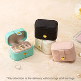 Mini Jewelry Storage Box Organizer Display Women Travel Box