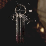 Chinese Bridal Hairpin Wedding Headdress Tassel Hair Ring Hair Accessories