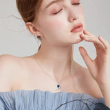 Lovely Fairy Tale Astronaut Necklace Moon Star Sky Pendant Gift