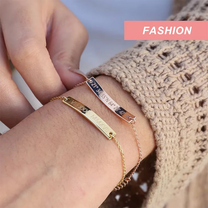 Punk Stainless Steel O-shaped Chain Bracelet