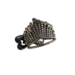 Crown Hair Claw Ponytail Clip Girl's Headdress