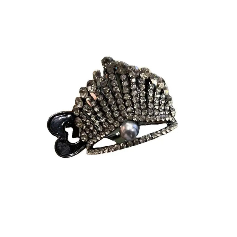 Crown Hair Claw Ponytail Clip Girl's Headdress