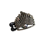Crown Hair Claw Ponytail Clip Girl's Headdress