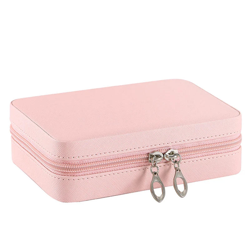 Travel Jewelry Bag Portable Earrings Box Organizer