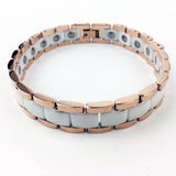 Gold-plated Ceramic Health Bracelet for Arthritis Pain Relief