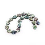 Abalone Shell Leaf Beads 10-20mm Colorful Charm DIY Jewelry