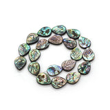 Abalone Shell Leaf Beads 10-20mm Colorful Charm DIY Jewelry