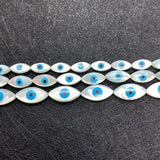 Natural Sea Shell Evil Eye Shell Beads for DIY Jewelry