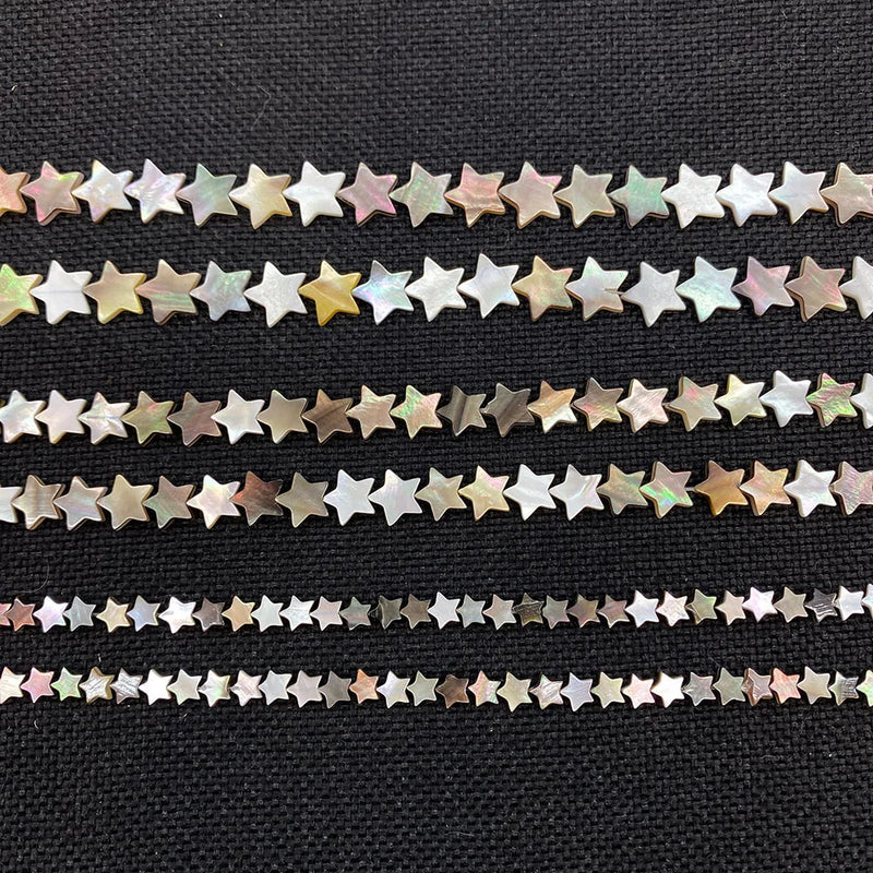 Star Shell Beads for DIY Jewelry Making 15 Inches