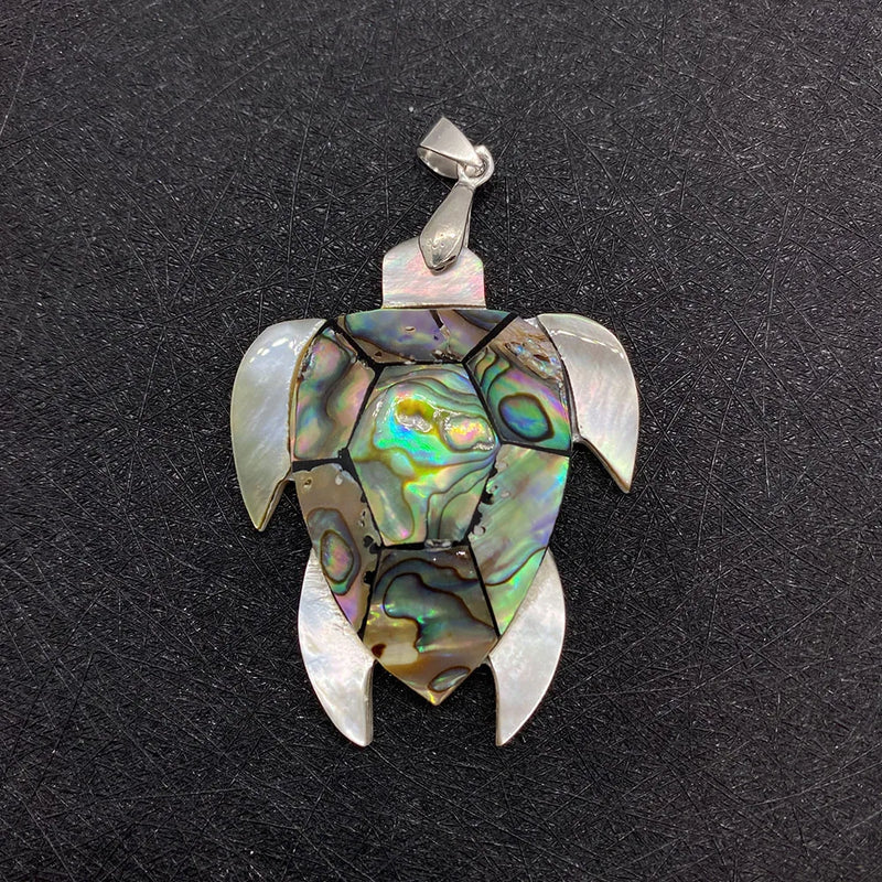 Shell Dolphin Seahorse Pendant 29-48mm Ocean Charm Jewelry Making DIY