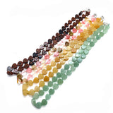Natural Stone Agate Necklace 10x10mm Charm Ladies Jewelry Banquet Gift