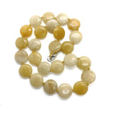 Natural Stone Round Crystal Bead Necklace Tiger Eye Malachite Agate Jewelry