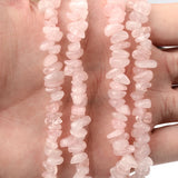 Pink Crystal Gravel for Pendant Bracelet Necklace Earring