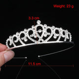 Princess Crystal Crowns Headwear for Girls